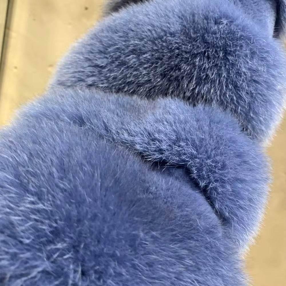 L’Azzurra — The Sapphire Fox Coat