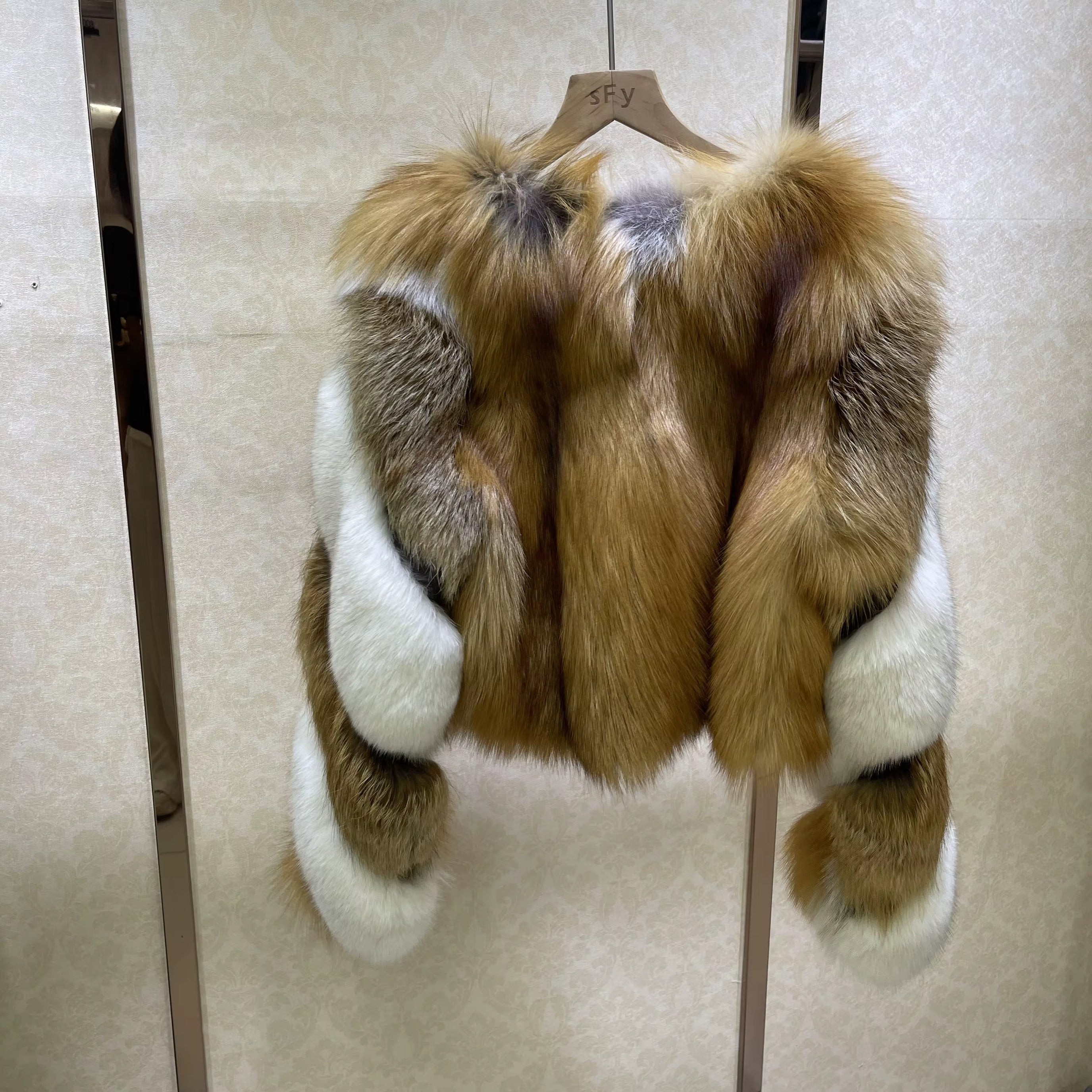 The Mondova Duet Collection — Dual Fox Fur Jackets