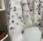 The Valen Lynx — Snow Lynx Fox Fur Jacket