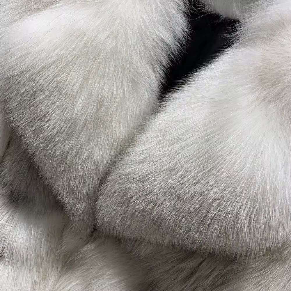 La Célianne — Long Arctic Fox Coat