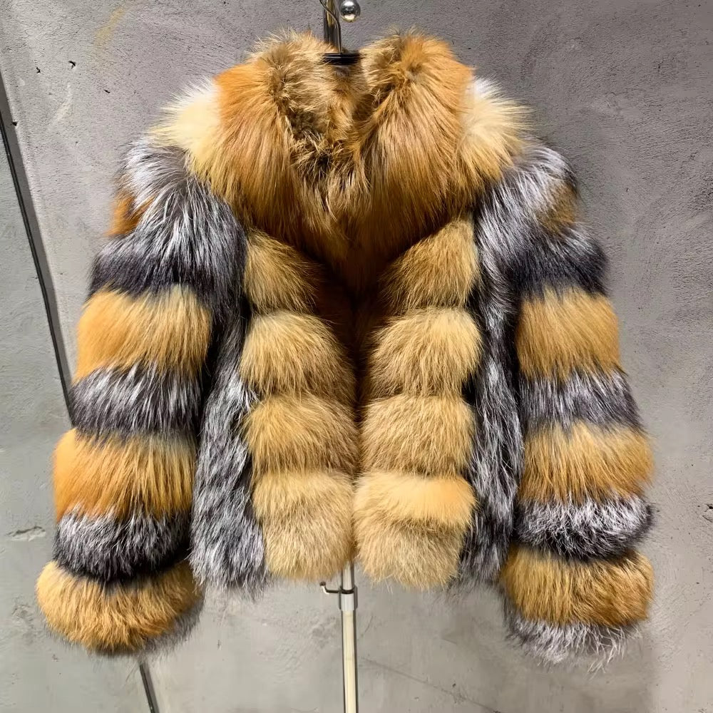 The Dorella — Tuscan Amber Fox Jacket