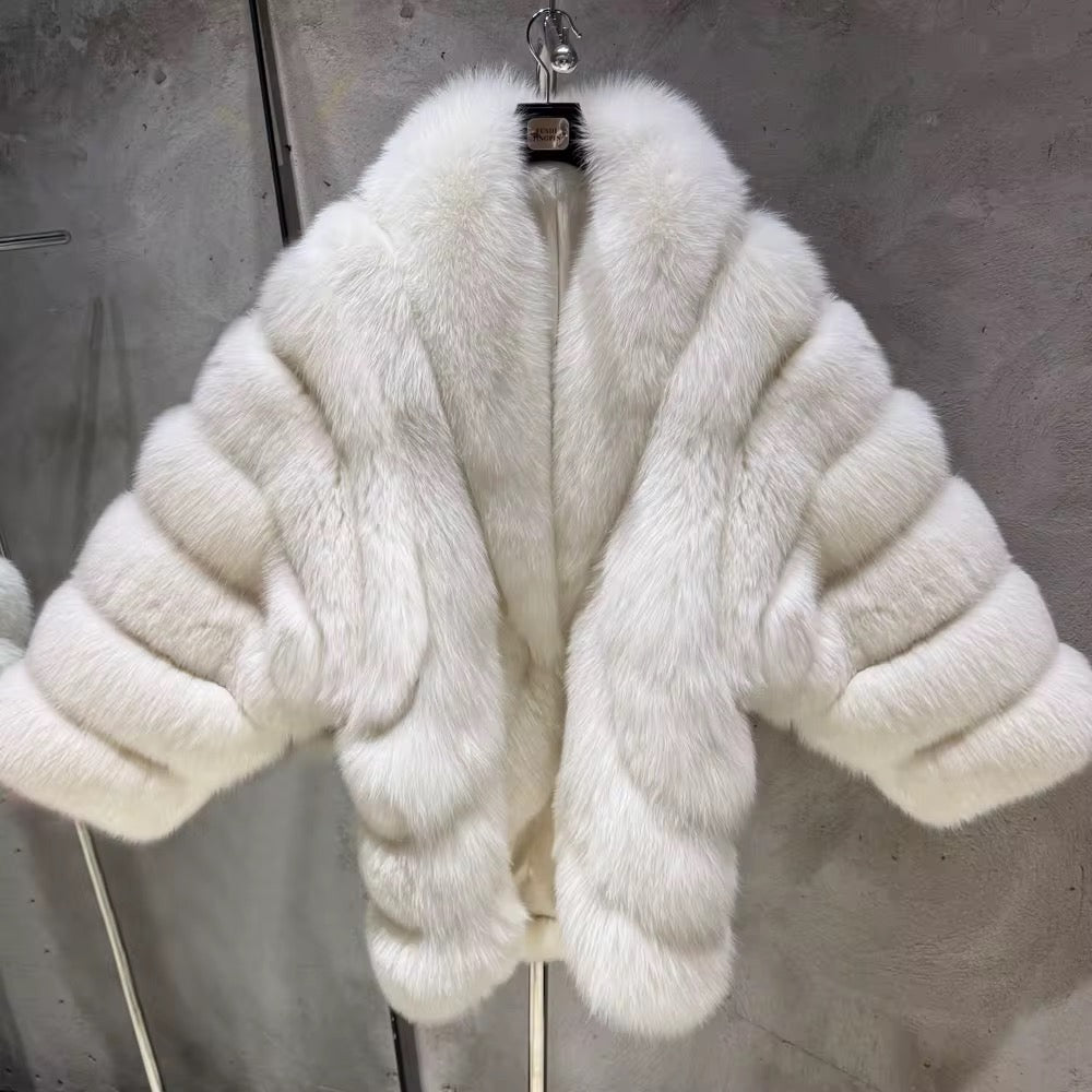 La Bicael — The Pure White Fox Coat