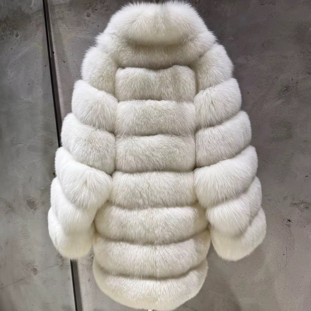 La Bicael — The Pure White Fox Coat
