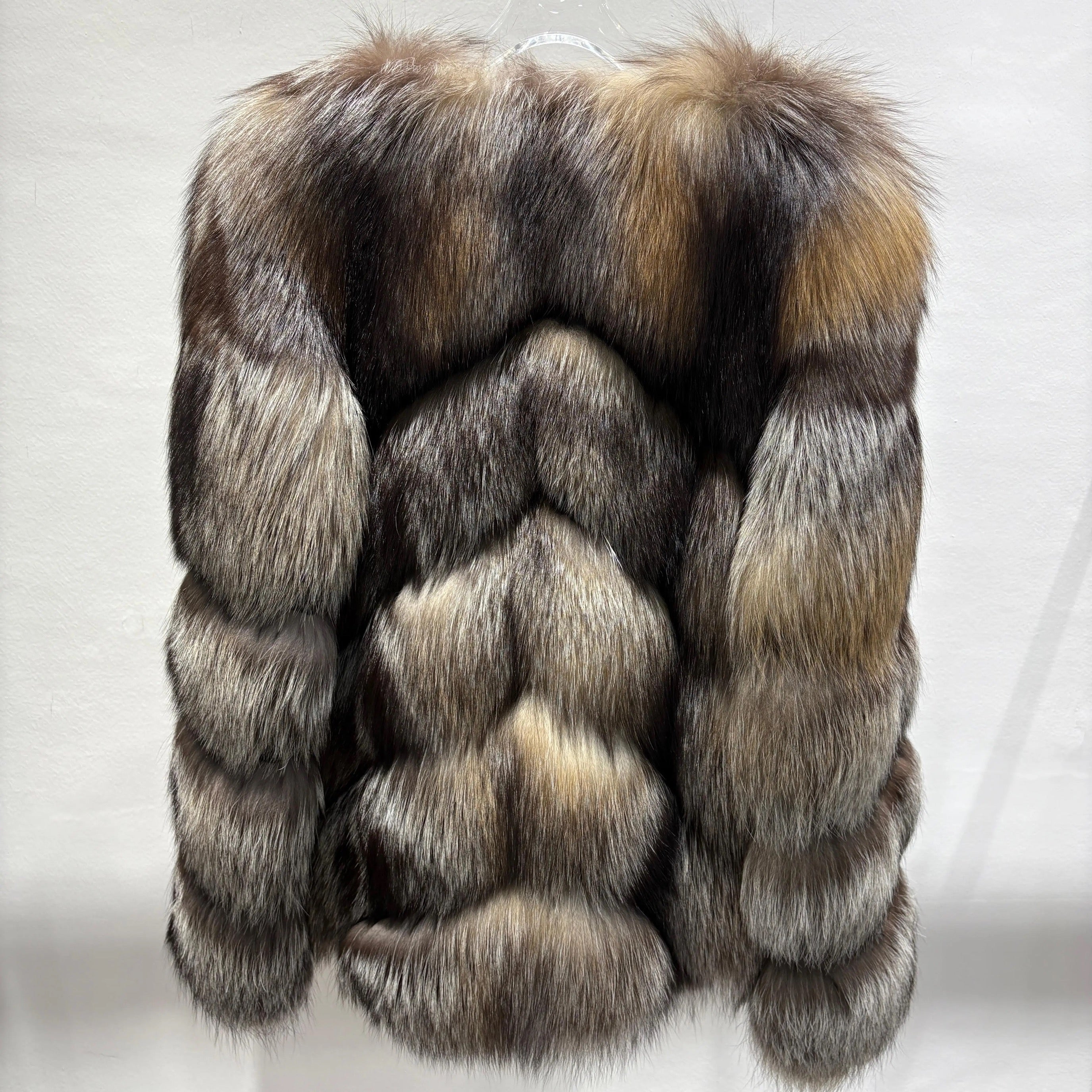 Il Vento — Silver Shadow Fox Jacket