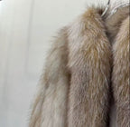 The Lucère — Silver Fox Fur Coat