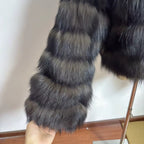 La Notturna — Black Fox Evening Coat