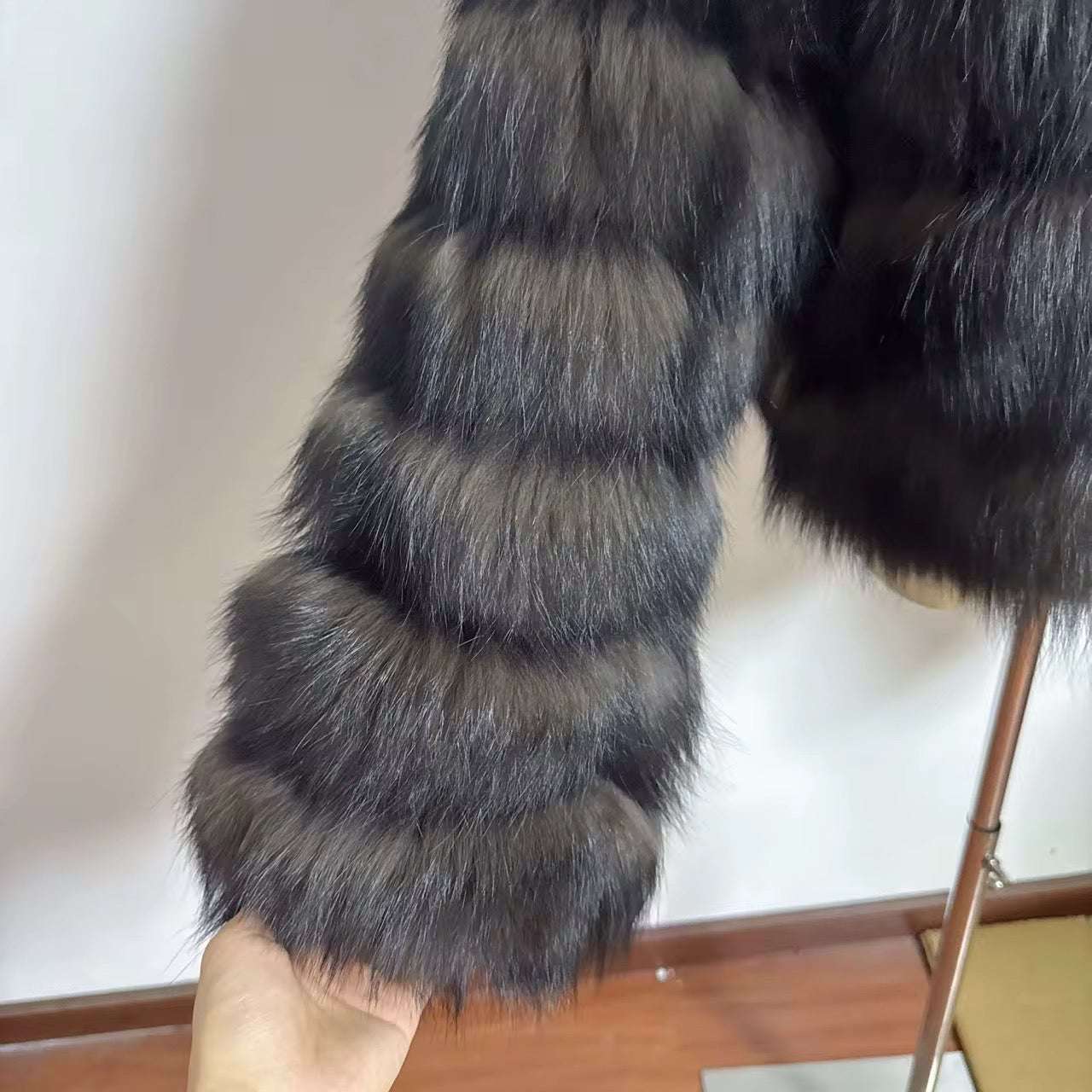 La Notturna — Black Fox Evening Coat