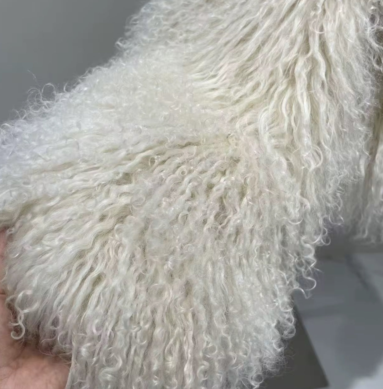 The Celene — Mongolian Lamb Fur Jacket