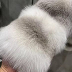 La Celestina — Frosted Silver Cropped Jacket