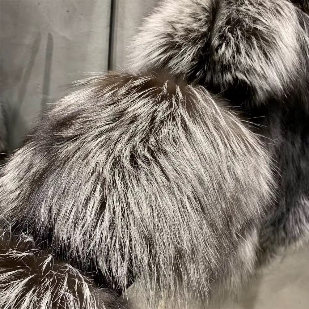 The Seravine — Silver Fox Volume Jacket