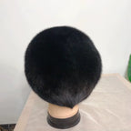 Noir Mink Aviator Fur Cap