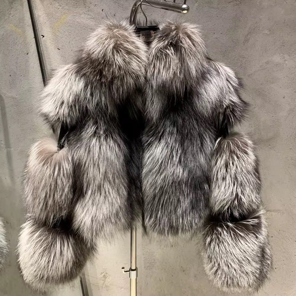 The Seravine — Silver Fox Volume Jacket