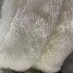 The Aveline — Arctic Ivory Mongolian Shearling Coat