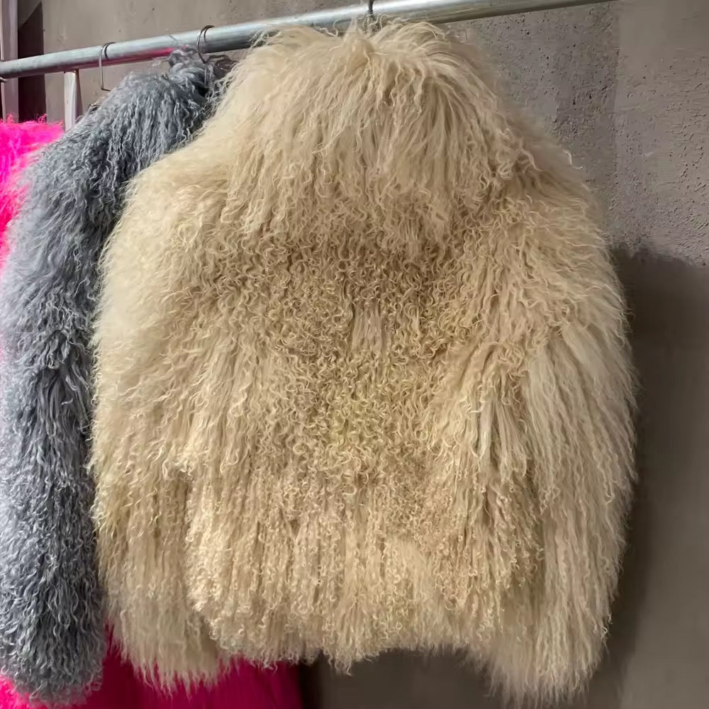 The Fiorenza — Mongolian Shearling Coat