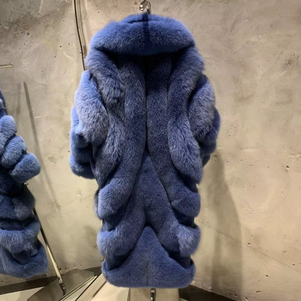 L’Azzurra — The Sapphire Fox Coat