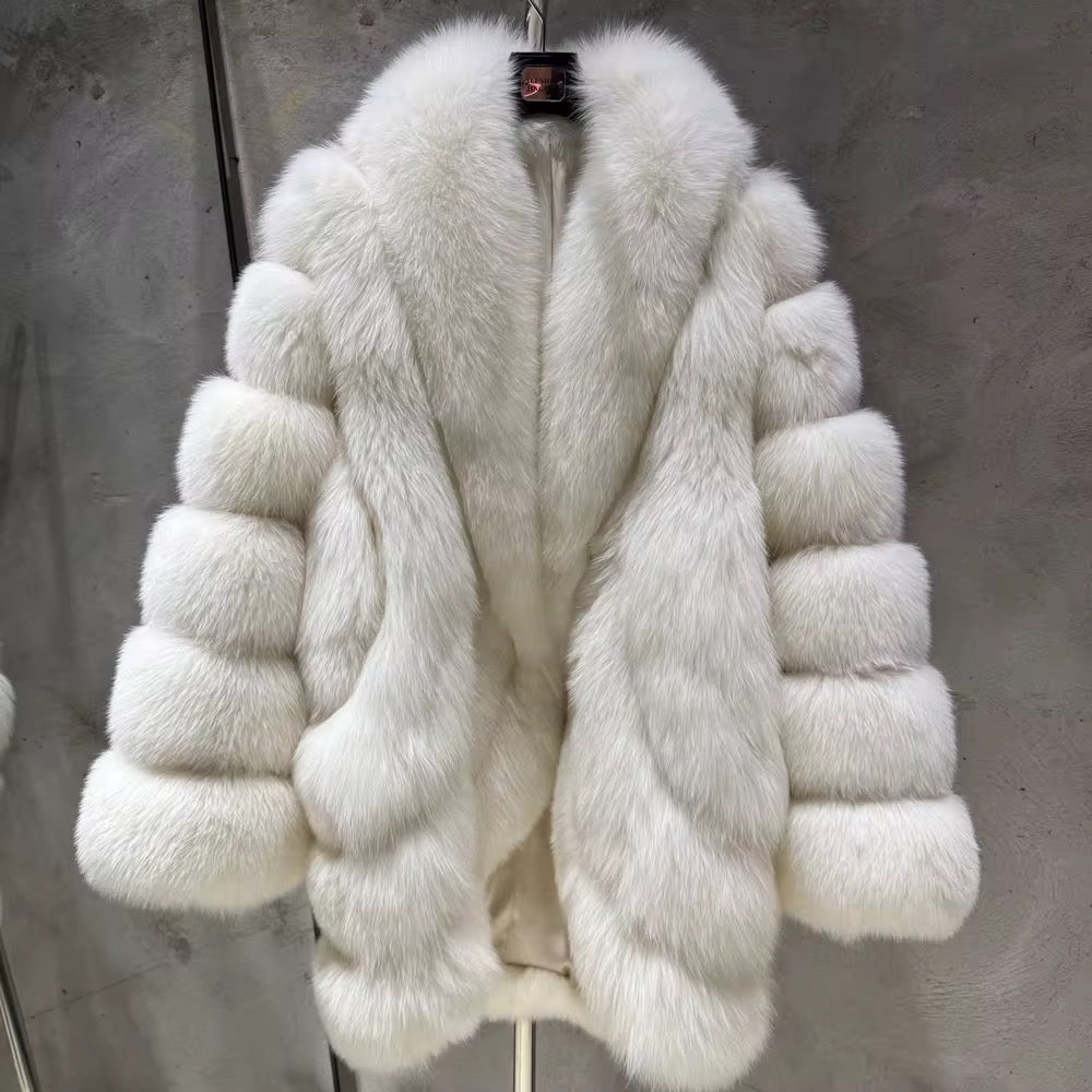 La Bicael — The Pure White Fox Coat