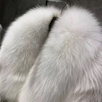 La Celestina — Frosted Silver Cropped Jacket