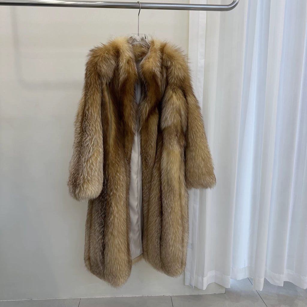 L’Oro Vivo — Golden Fox Long Coat