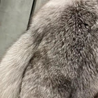 Il Nobile — Silver Fox Cropped Luxury Jacket