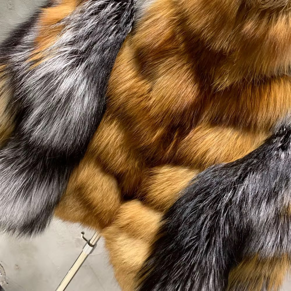 The Dorella — Tuscan Amber Fox Jacket