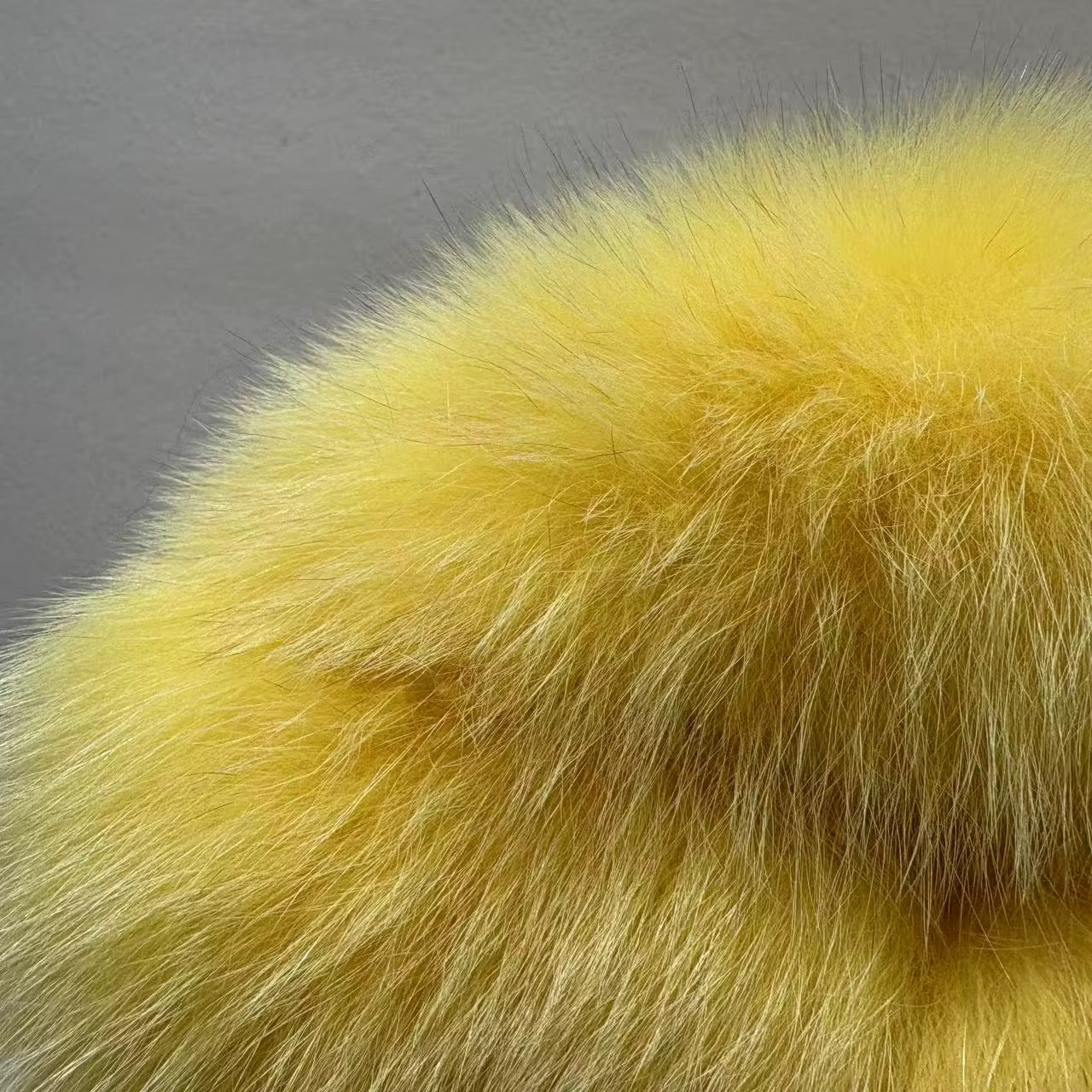 The Solare — Golden Fox Fur Jacket