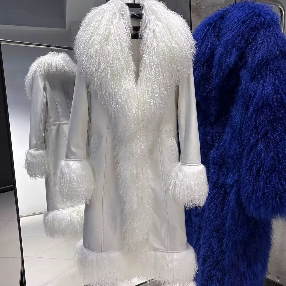 La Rêvenne — Snow Toscana Lamb Coat