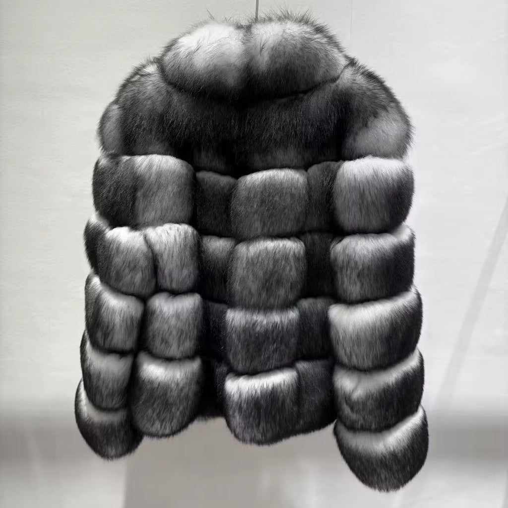 The Onyx Couture — Rabbit Fur Jacket