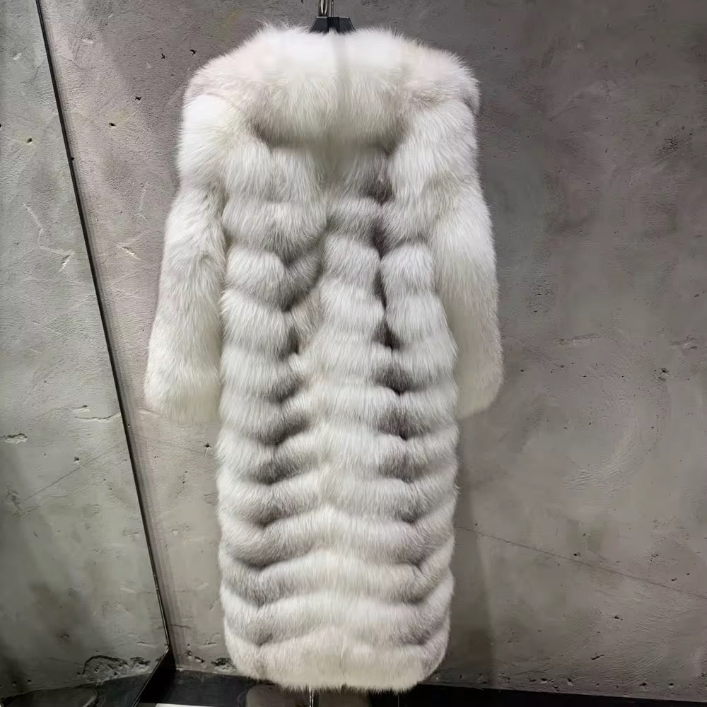 La Célianne — Long Arctic Fox Coat