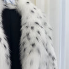 The Celeste Lynx — Snow Lynx Fox Fur Coat