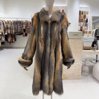 The Mondova Royale — Silver Fox Fur Coat