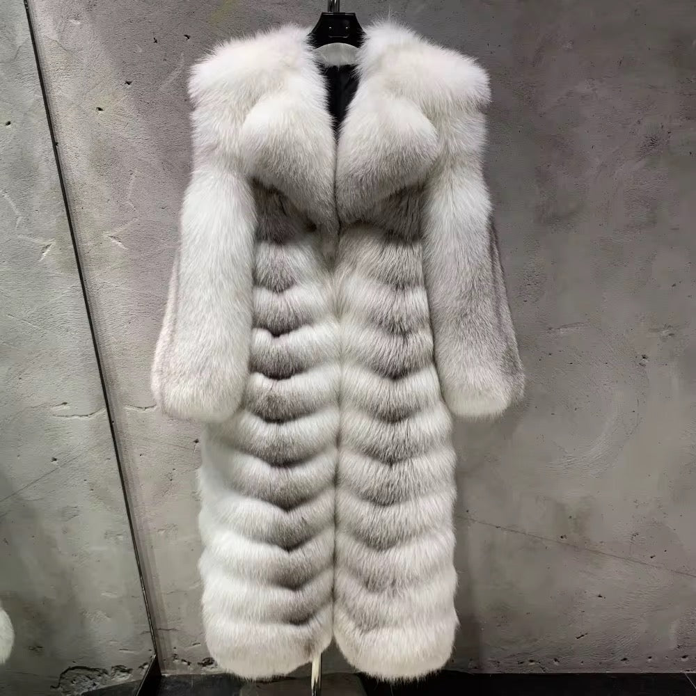 La Célianne — Long Arctic Fox Coat