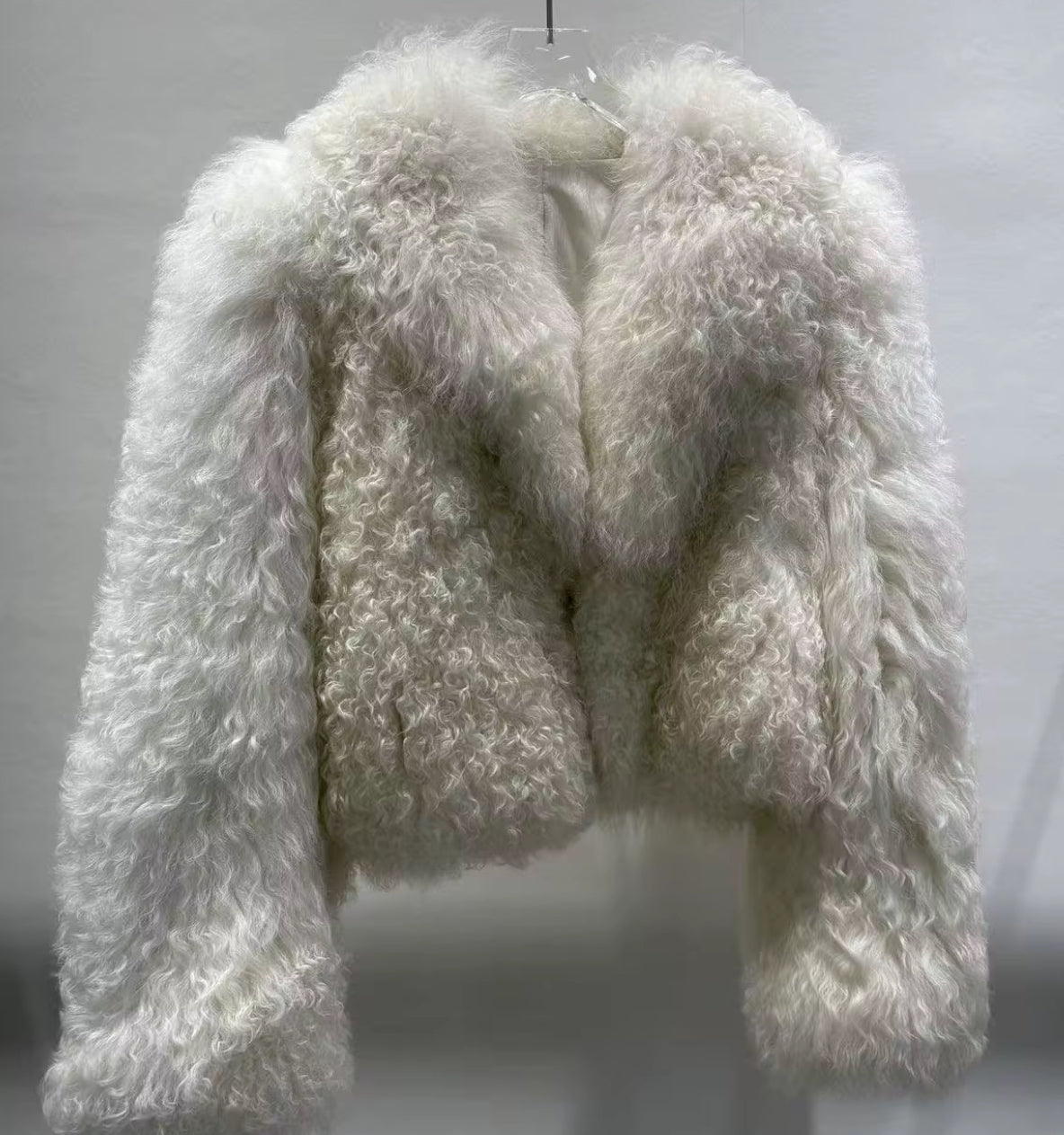 The Celene — Mongolian Lamb Fur Jacket