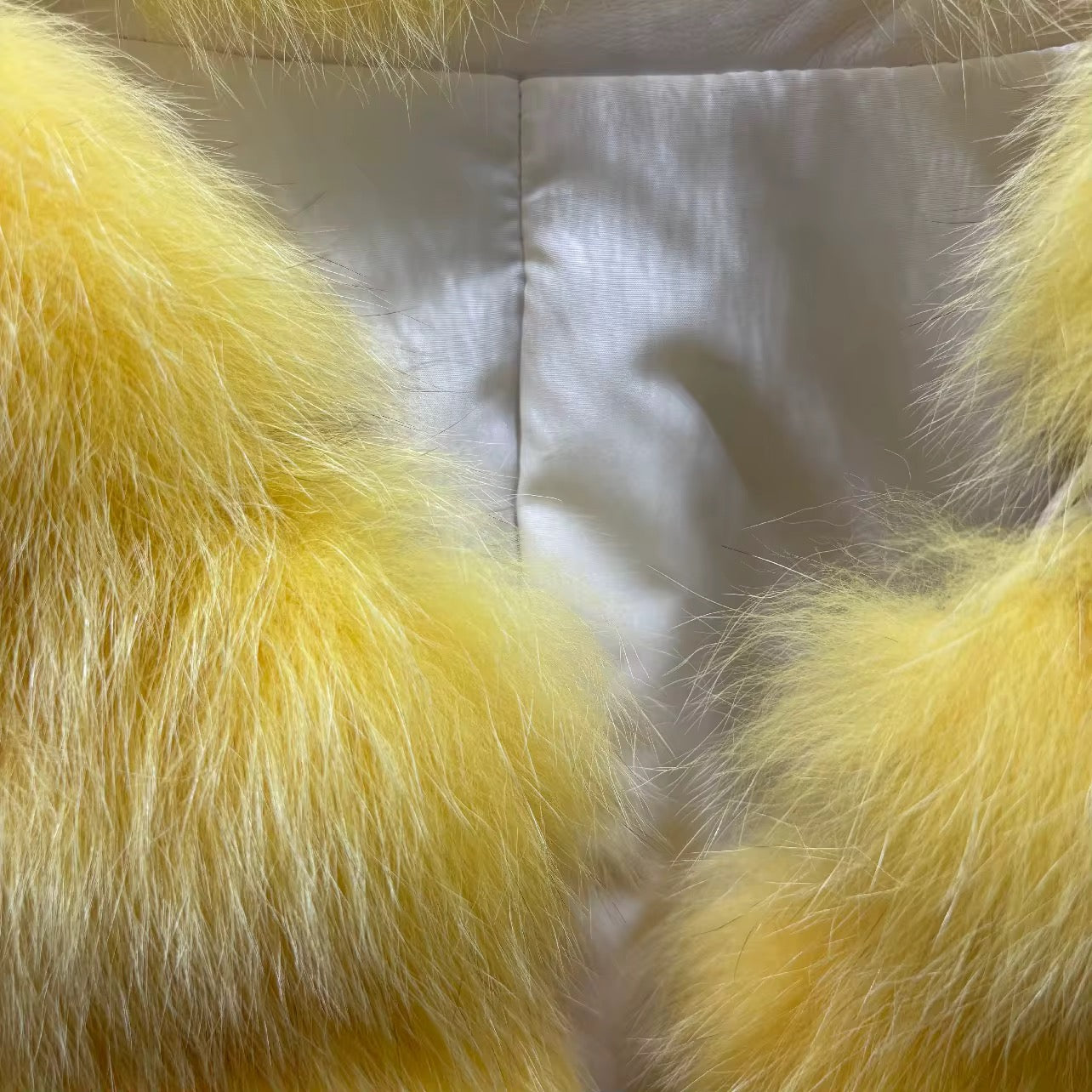 The Solare — Golden Fox Fur Jacket