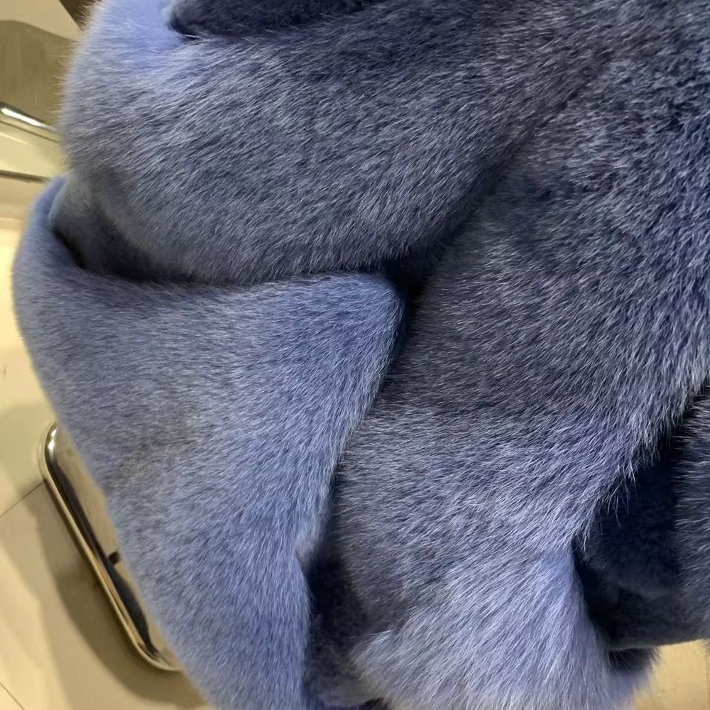 L’Azzurra — The Sapphire Fox Coat