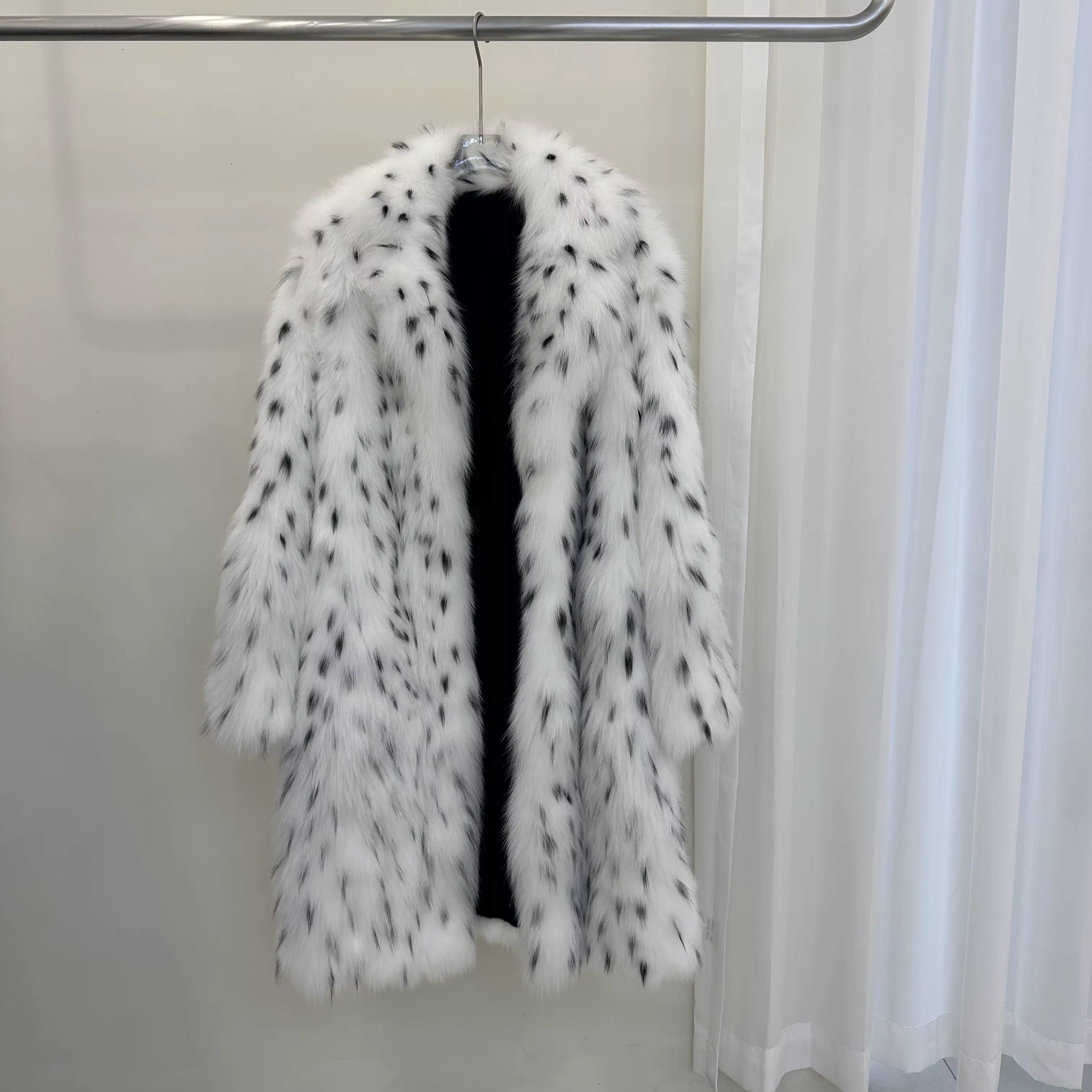 The Celeste Lynx — Snow Lynx Fox Fur Coat