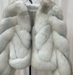 The Bianca Ciel — Silver-White Fox Fur Coat