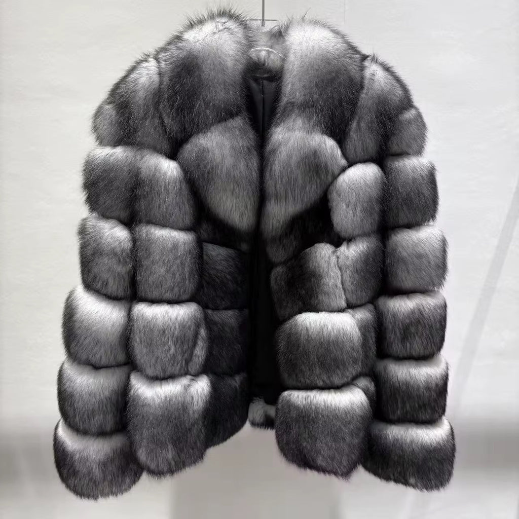 The Onyx Couture — Rabbit Fur Jacket