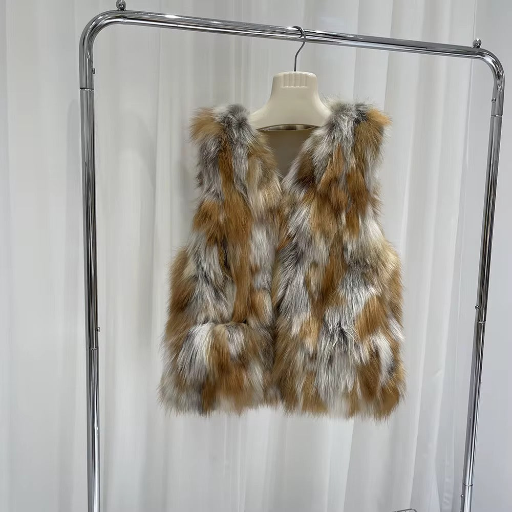 La Selva — Patchwork Fox Gilet