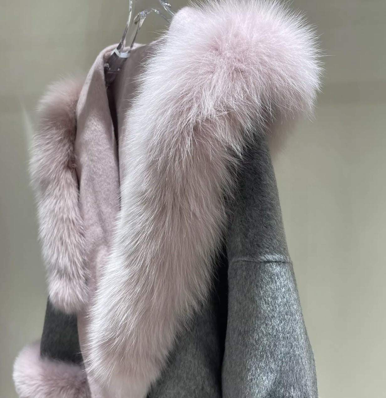 The Roselle Atelier Coat — Wool & Fox Trim