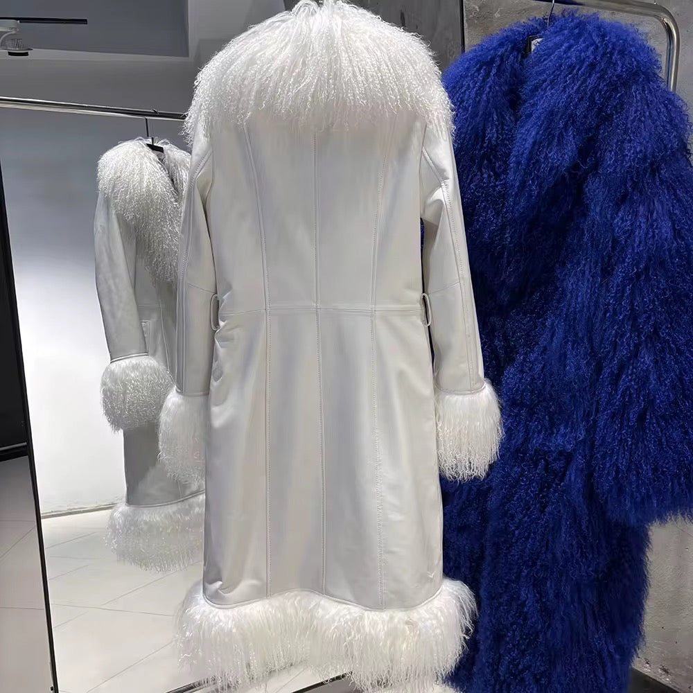 La Rêvenne — Snow Toscana Lamb Coat