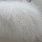 La Rosea Duo — Blush Wool and Fox Cape