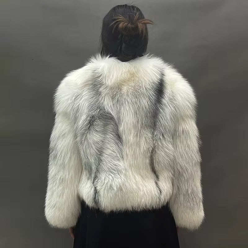 La Bruma — Arctic Marble Fox Coat