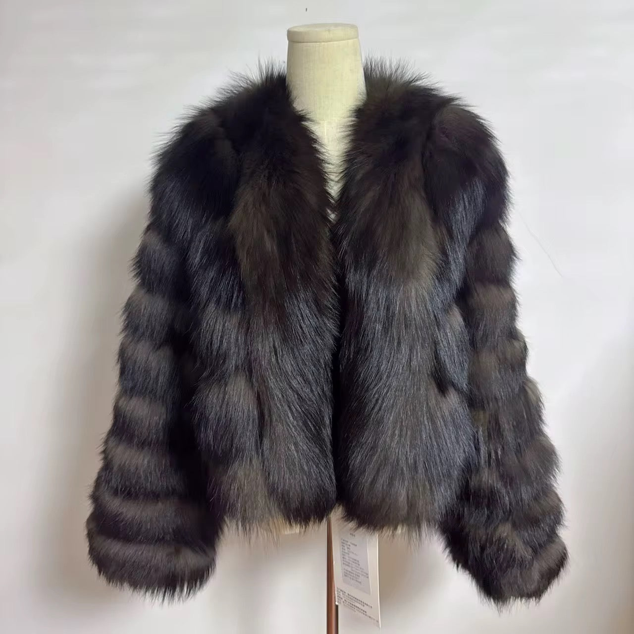 La Notturna — Black Fox Evening Coat