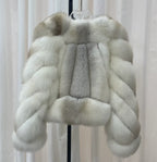 The Bianca Ciel — Silver-White Fox Fur Coat