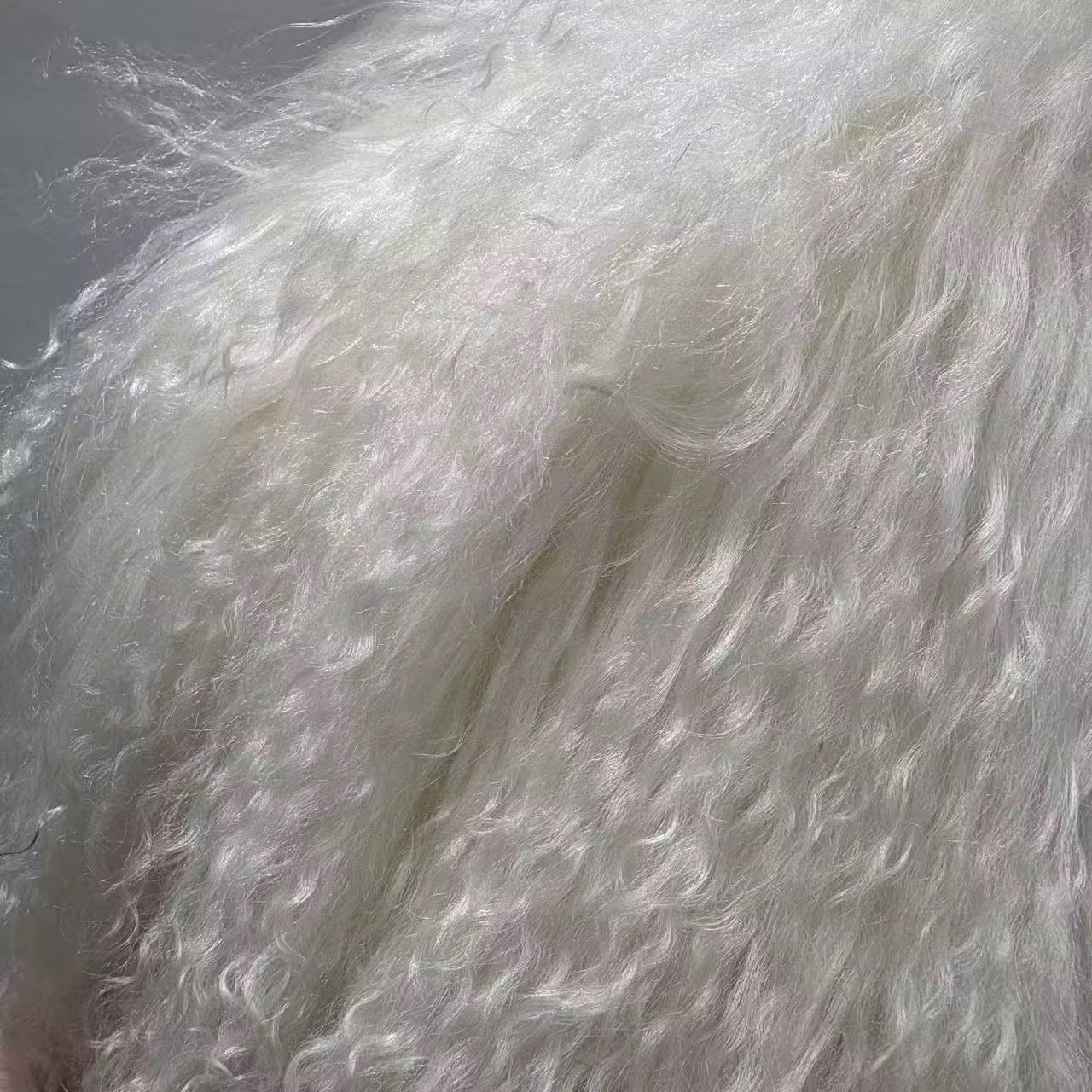 La Montagna — Ivory Shearling Jacket