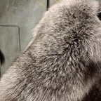 Il Nobile — Silver Fox Cropped Luxury Jacket