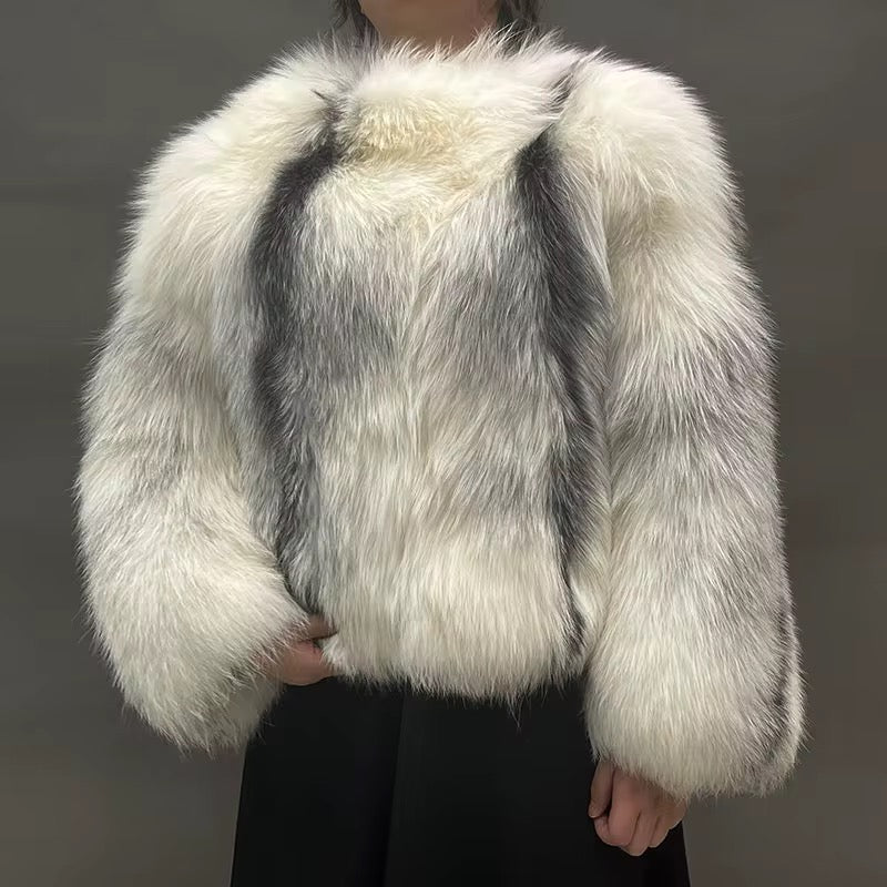 La Bruma — Arctic Marble Fox Coat