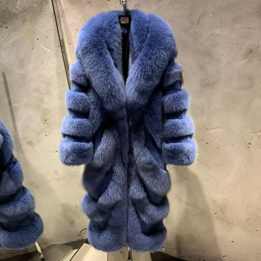 L’Azzurra — The Sapphire Fox Coat