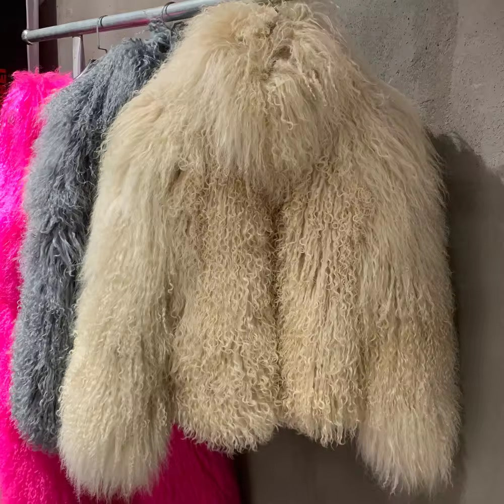 The Fiorenza — Mongolian Shearling Coat