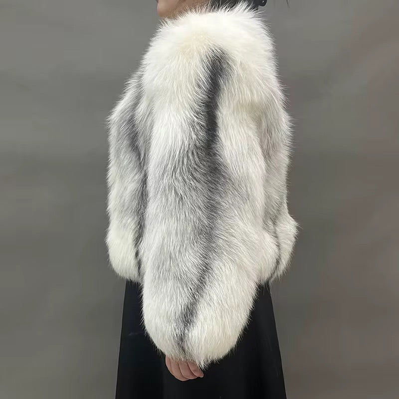 La Bruma — Arctic Marble Fox Coat